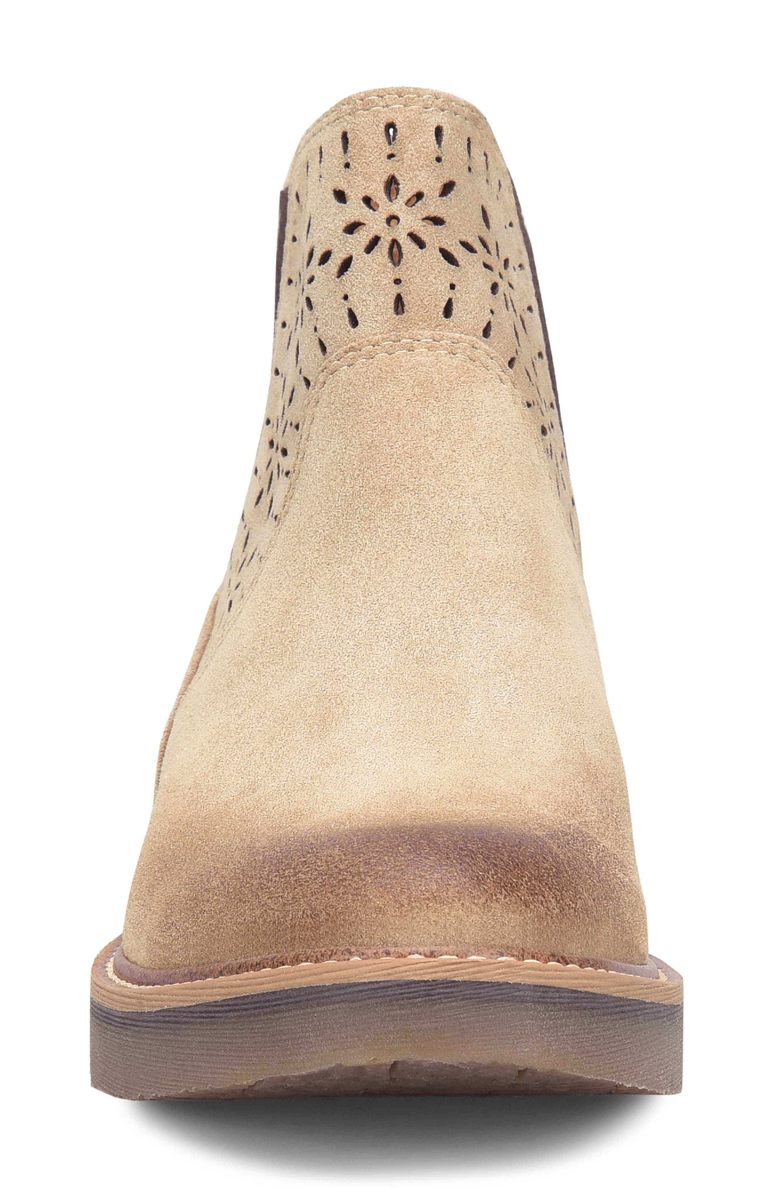 Comfortiva Raya Chelsea Bootie, Alternate, color, Tan Suede