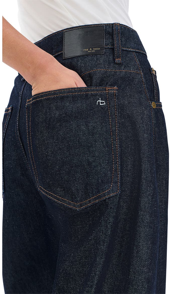 Charlie Super High Waist Crop Barrel Jeans, Alternate, color, TWTRI