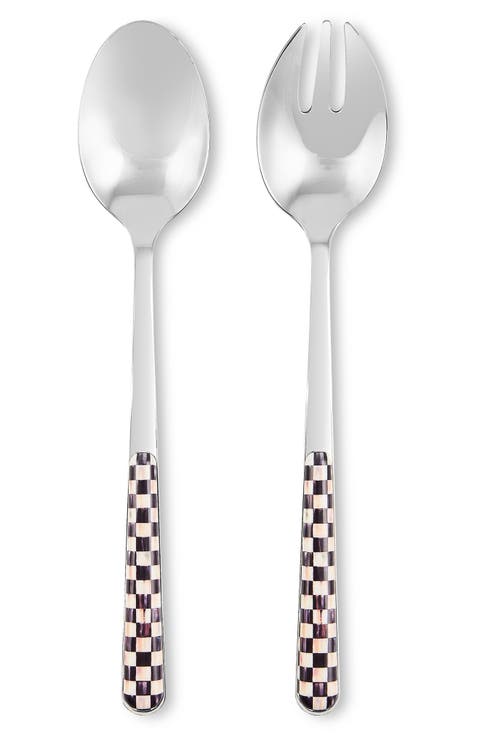 Courtly Check Bistro Salad Serving Set
