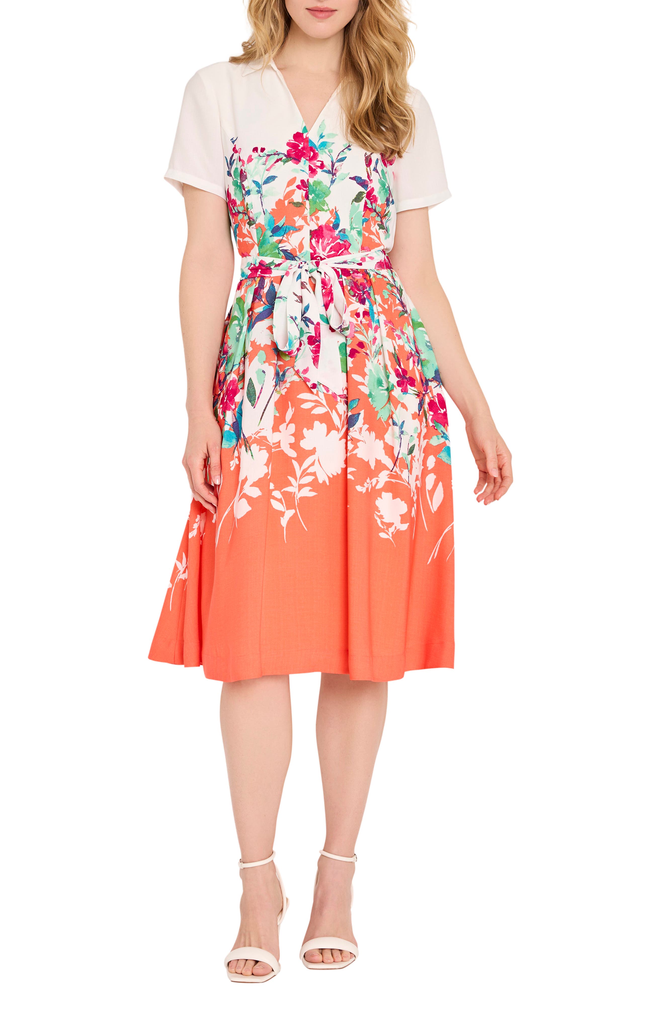 selected CORAL FLORAL
