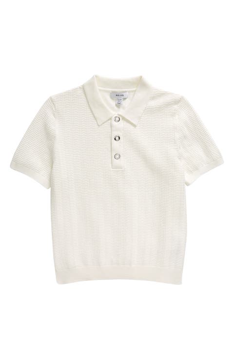 Kids' Pascoe Textured Polo Sweater (Big Kid)