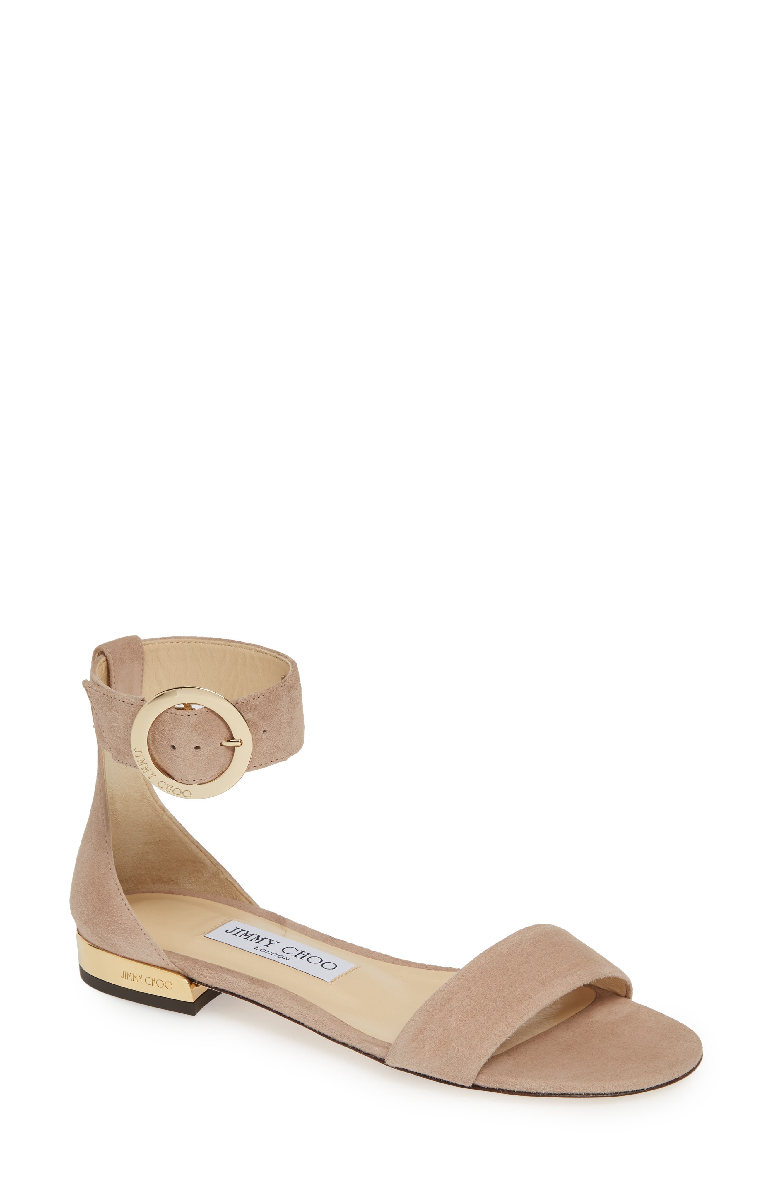 Jimmy Choo Jaimie Ankle Strap Sandal, Main, color, 