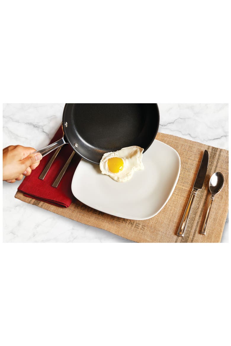 8-Inch & 10-Inch Hard Anodized Aluminum Nonstick Fry Pan Set, Alternate, color, GREY