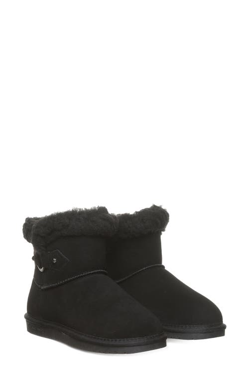 Bearpaw Wren Faux Shearling Lined Bootie In Black