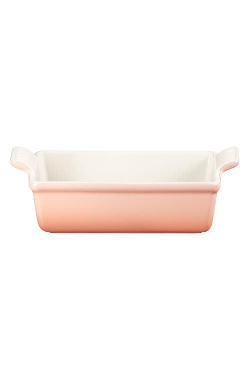 Le Creuset Stoneware Heritage 9'' Loaf Pan In Peche