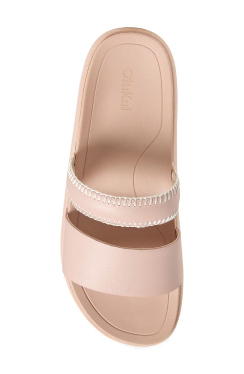 Olukai Pae Slide Sandal In Pink