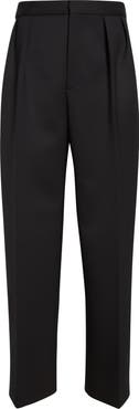 Jacquemus Le Pantalon Citta Pleated Stretch Wool Pants