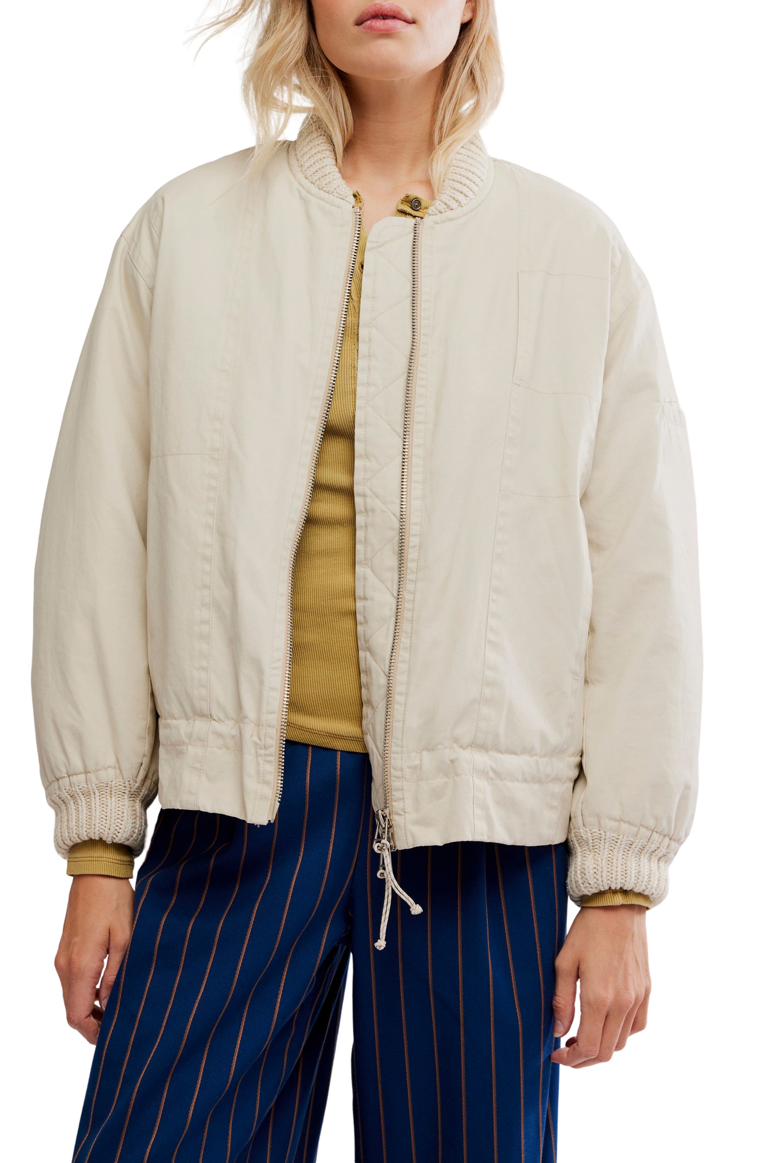 Free People Jax Bomber Jacket