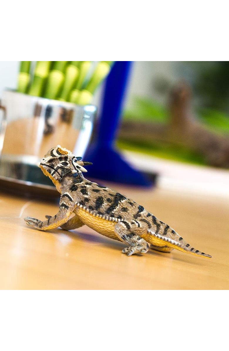 Safari Ltd. Horned Lizard Toy, Alternate, color, NO COLOR