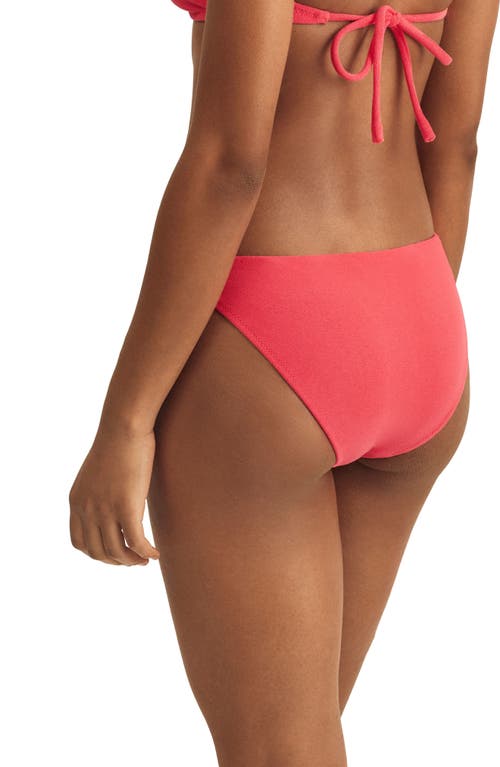 Polo Ralph Lauren Mare Rosso Bikini Bottom With Sleek Silhouette In Red