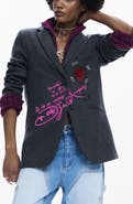 Desigual Hooded Blazer