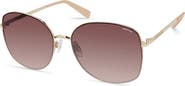 Kenneth Cole 59mm Round Sunglasses