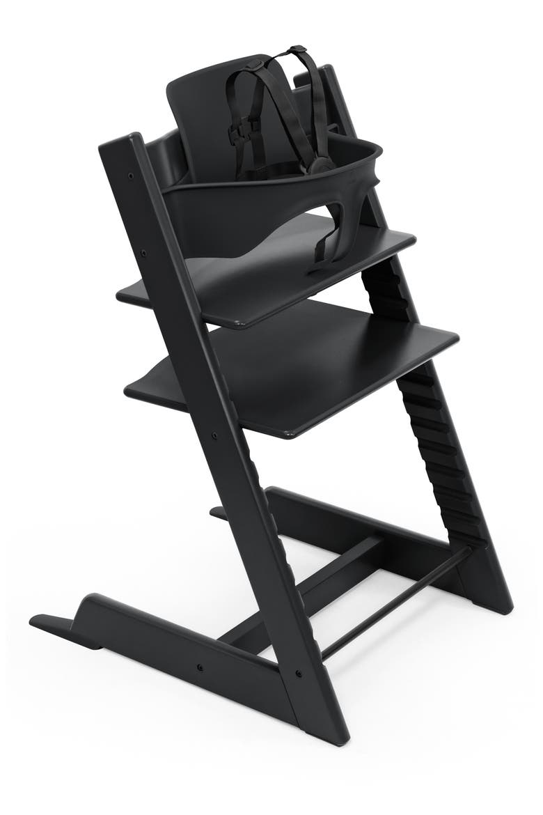 Tripp Trapp® Highchair², Main, color, BLACK/BLACK