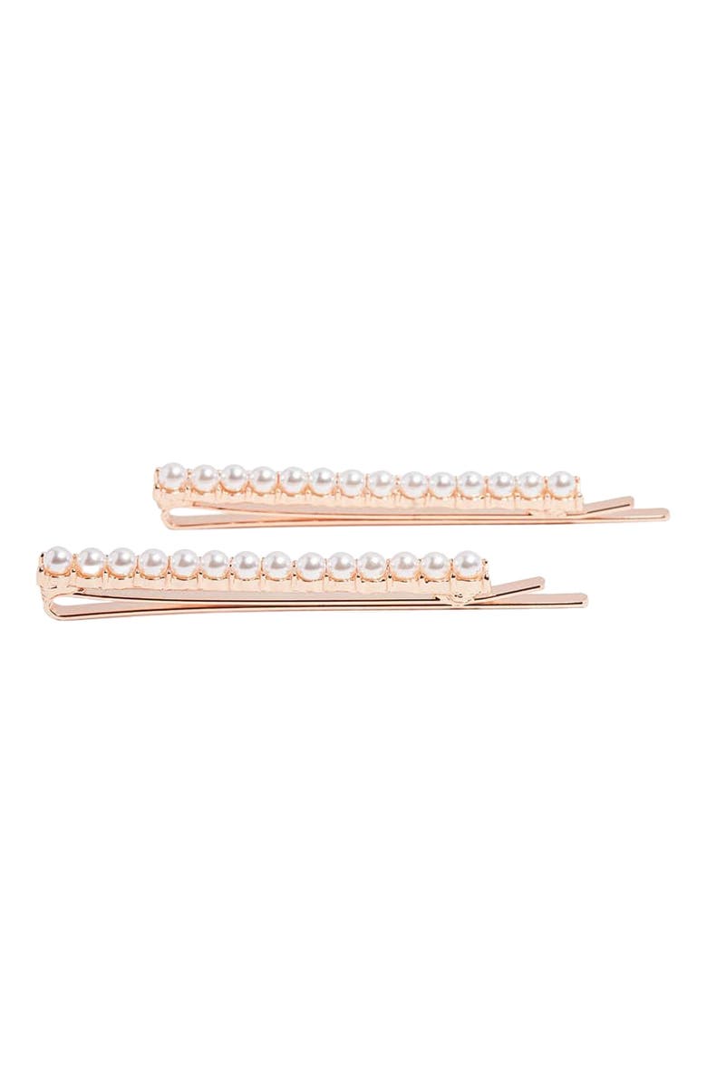 NUME Hair Pin Set, Alternate, color, Silver