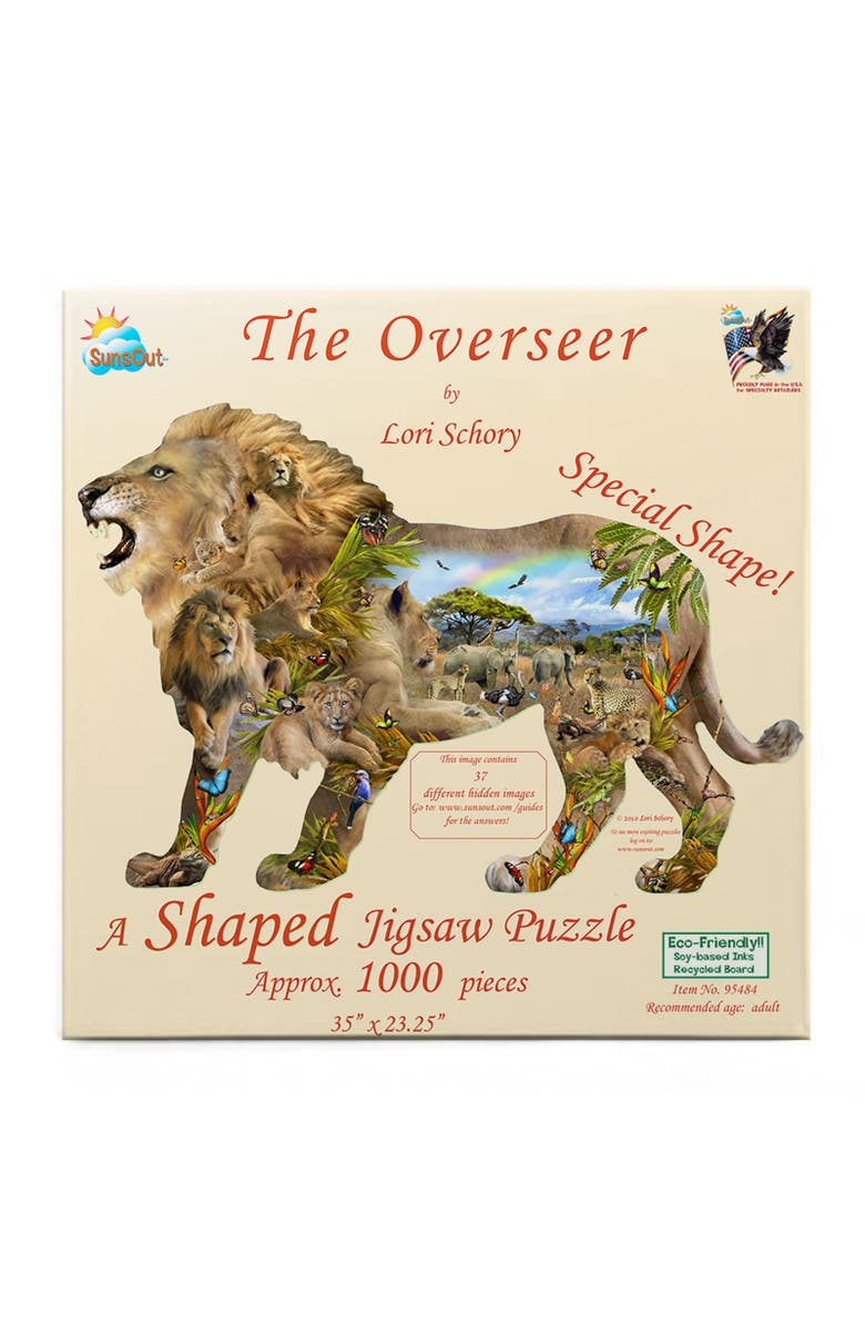 Sunsout The Overseer 1000 piece Jigsaw Puzzle for Adults, Alternate, color, Multicolor