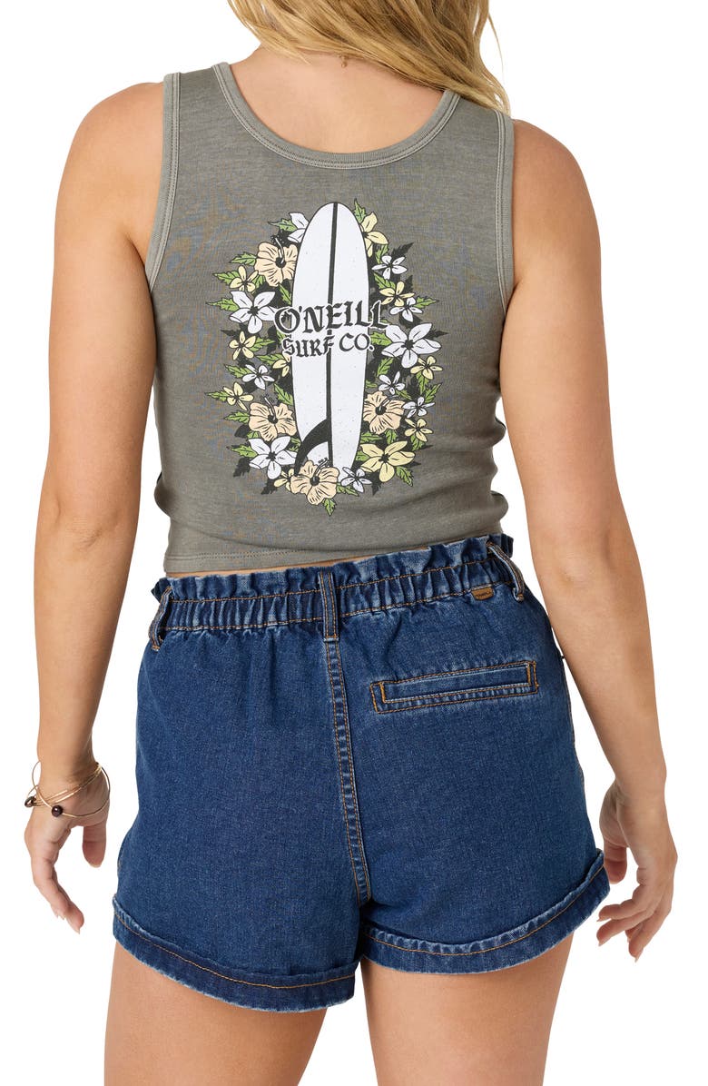 O'Neill Board Shine Graphic Crop Tank, Alternate, color, 