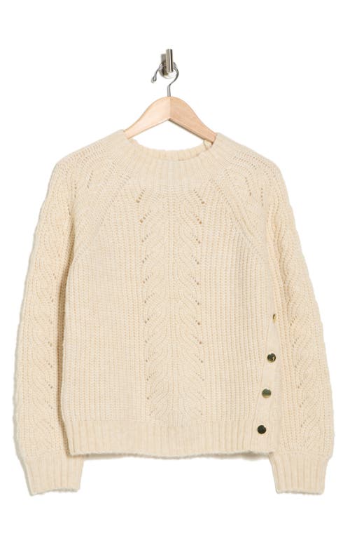 Love Token Gail Sweater In White