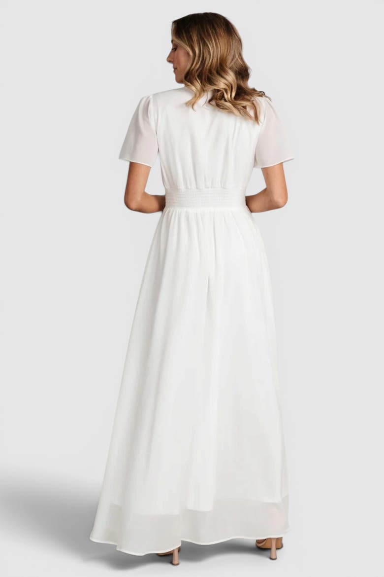Birdie Maxi Dress, Alternate, color, White
