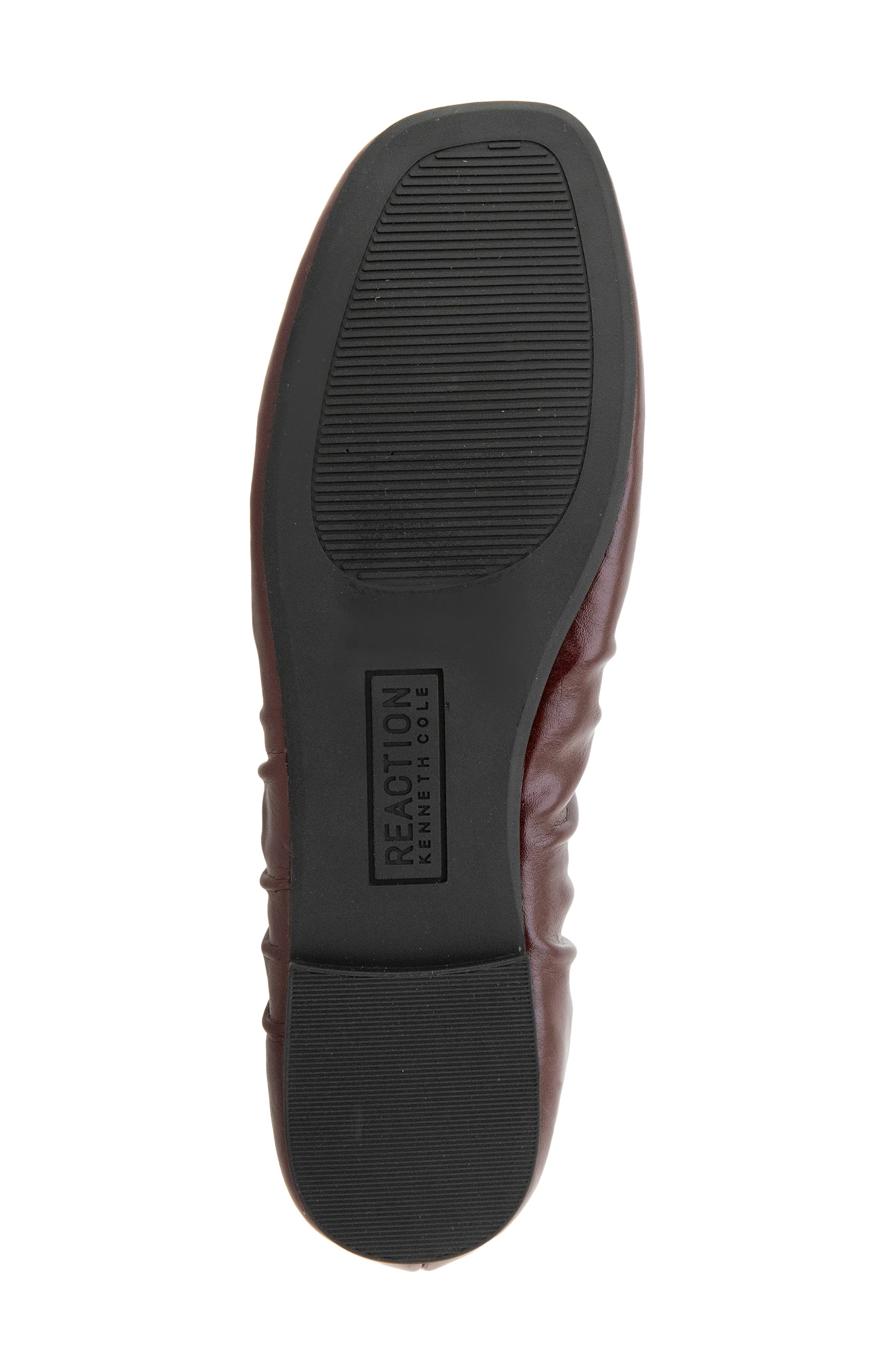 Ringo Faux Leather Ballet Flat, Alternate, color, MAHOGANY