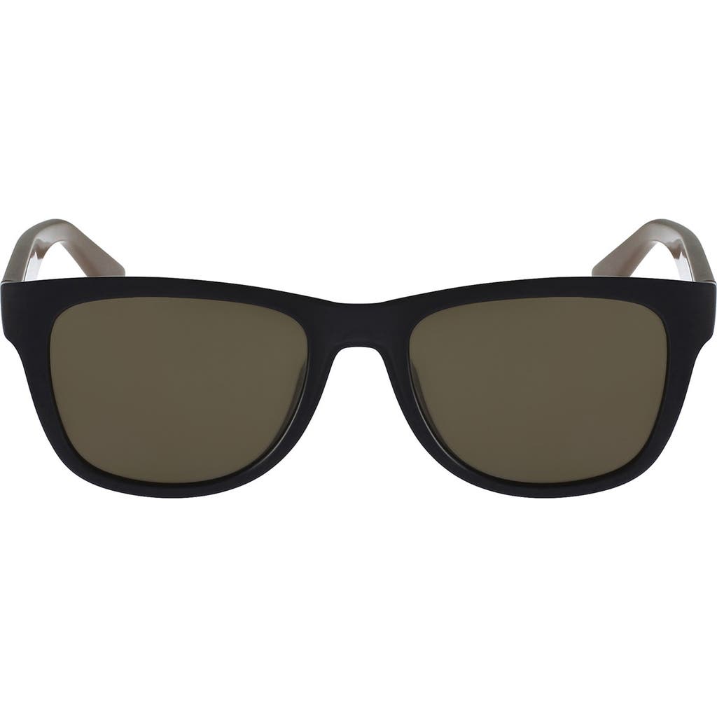 Lacoste 52mm Rectangular Sunglasses In Black