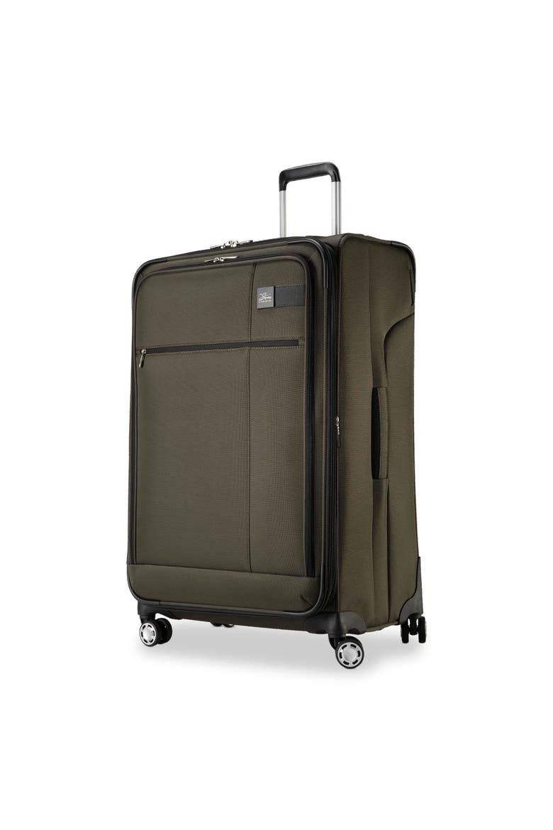 Sigma 7.0 Softside Expandable 28" Large Checked Spinner Luggage, Main, color, Pine