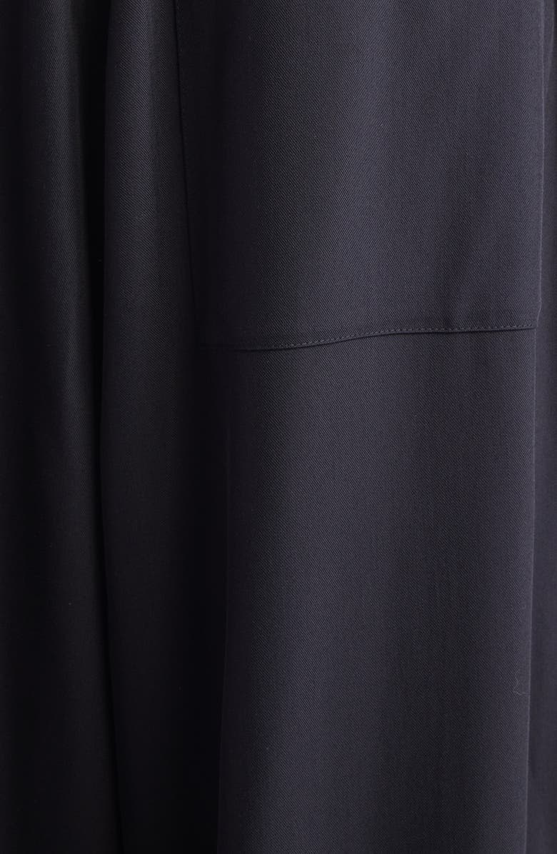 Proenza Schouler Salome Classic Twill Pants, Alternate, color, Black