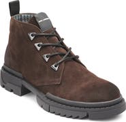 KARL LAGERFELD PARIS Suede Lug Chukka Boot
