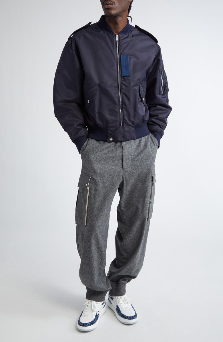 Givenchy Large Fit Jeans, Alternate, color, Light Blue