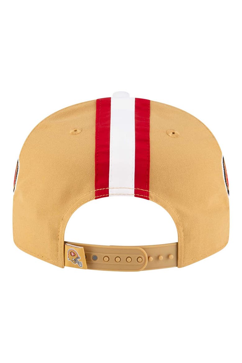 Men's New Era Gold San Francisco 49ers  Helmet 9FIFTY Snapback Hat, Alternate, color, Gold