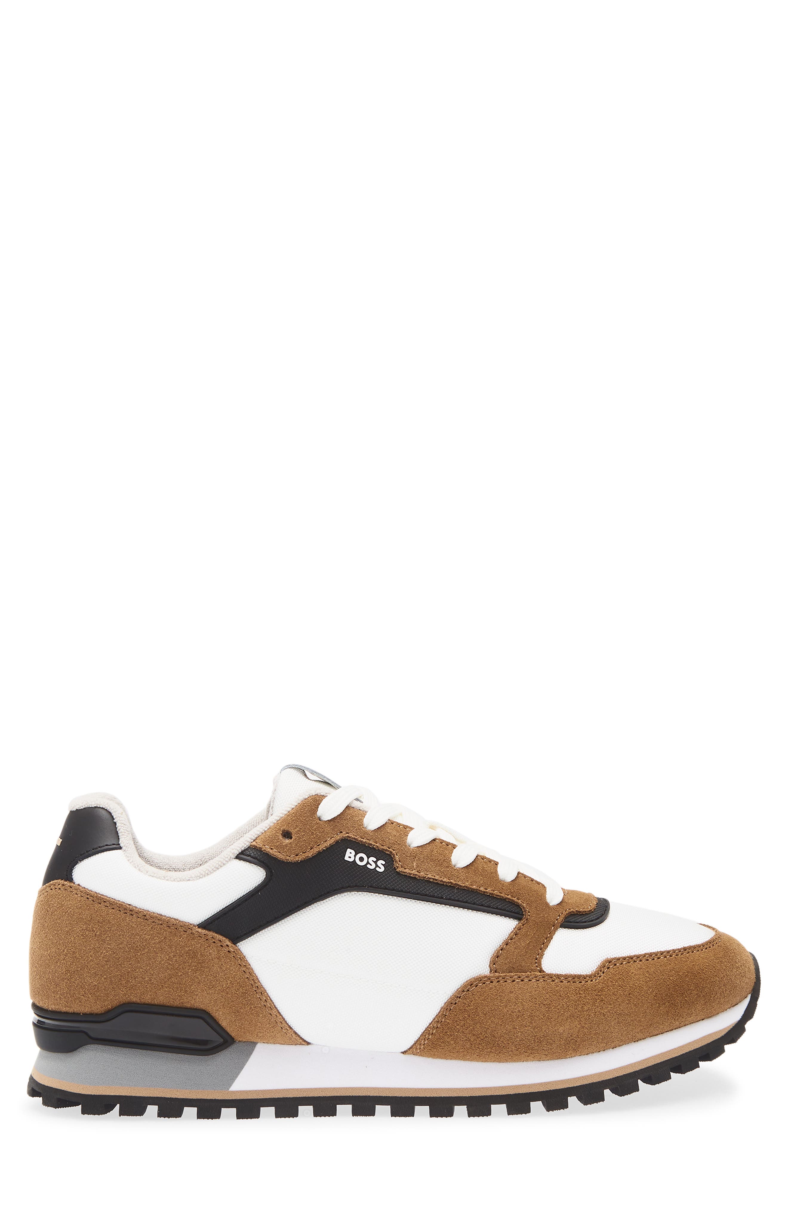 BOSS Parkour Runn Sneaker, Alternate, color, Beige