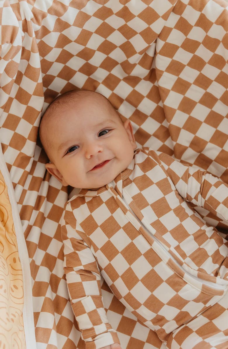 Copper Pearl Rad Zip Front Footie, Alternate, color, 