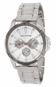 True Religion Chronograph Bracelet Watch, 44.1mm