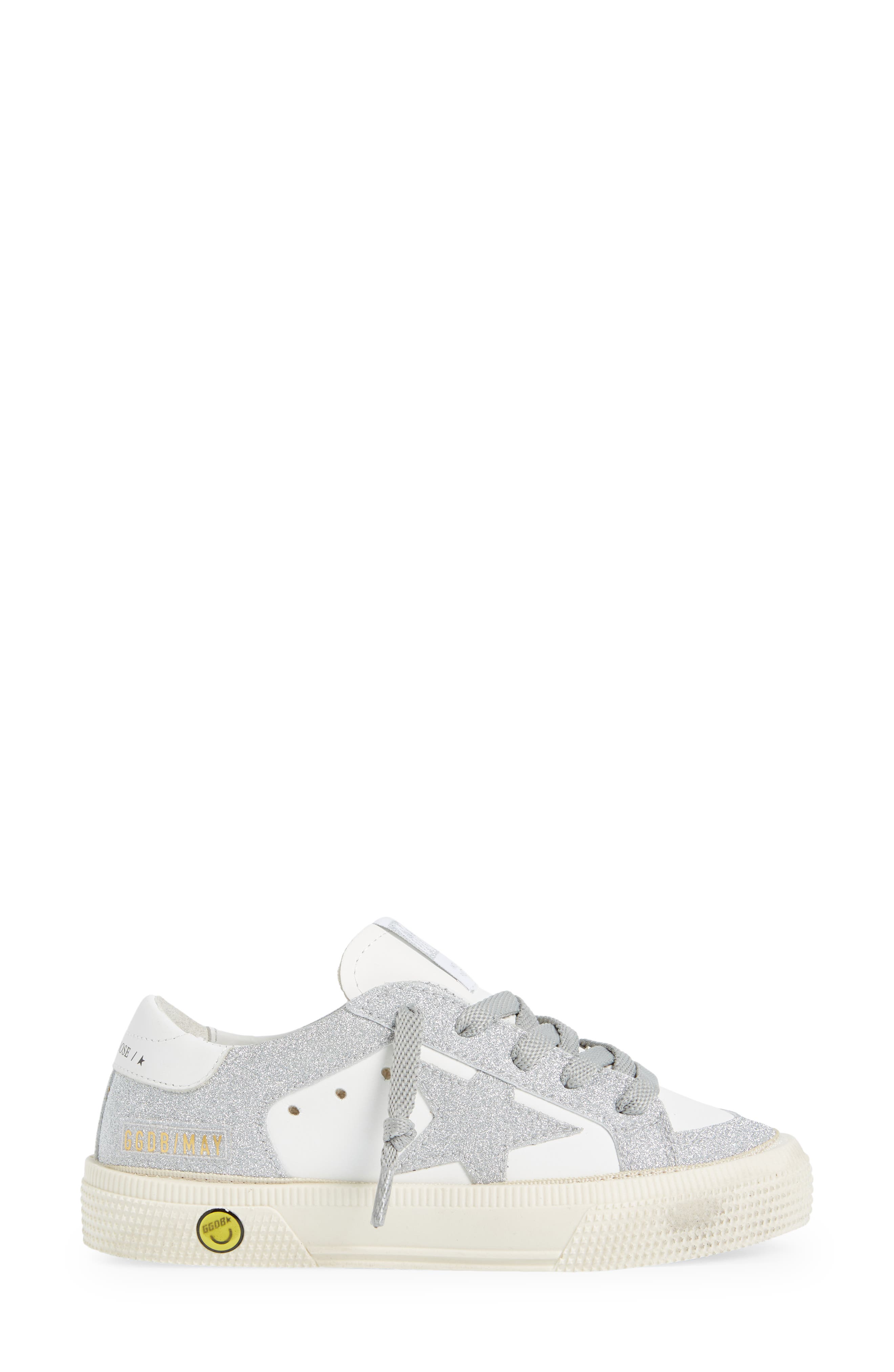 Golden Goose Kids' May Glitter Low Top Sneaker, Alternate, color, 