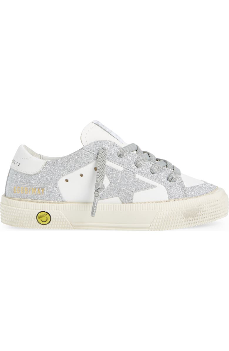 Golden Goose Kids' May Glitter Low Top Sneaker, Alternate, color,