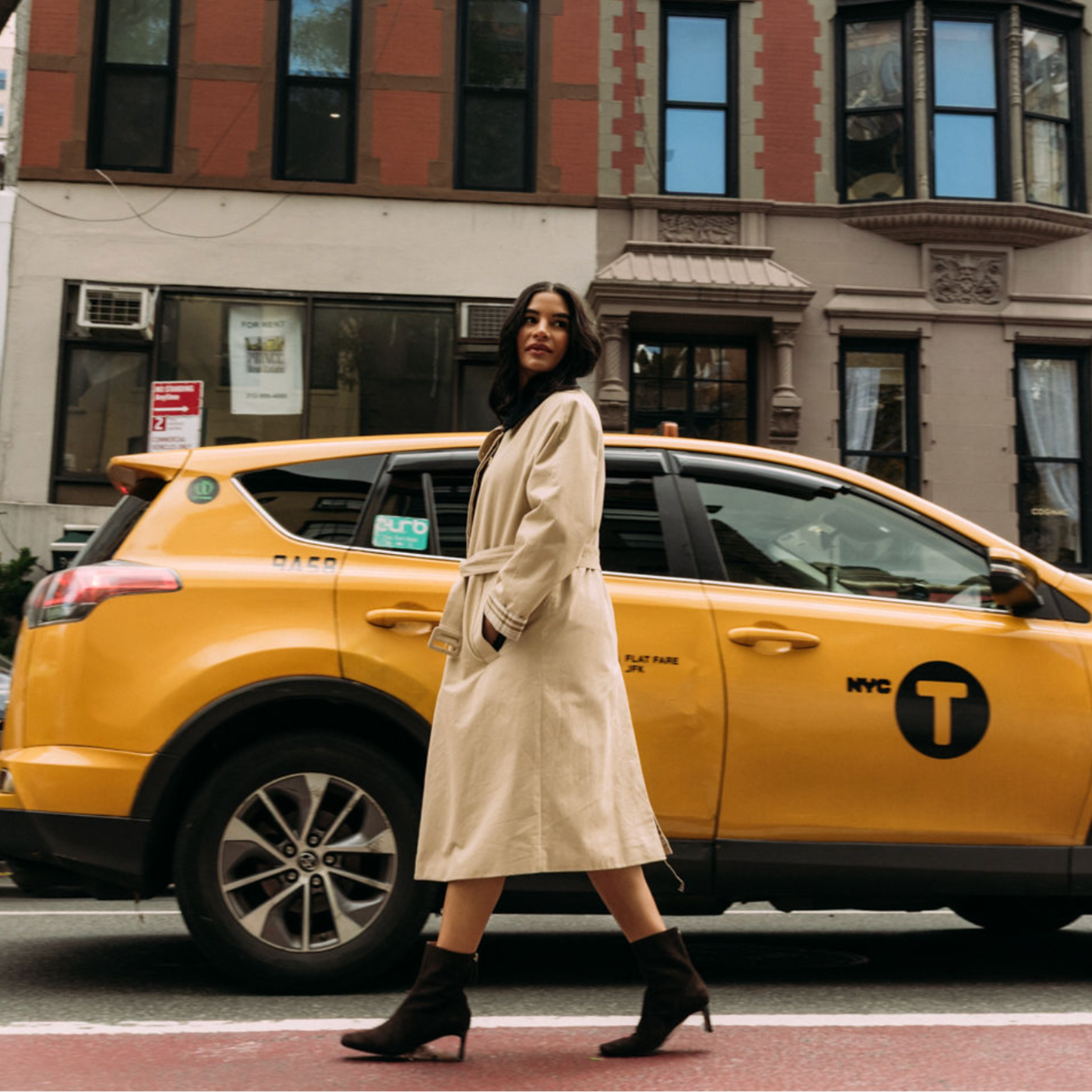 Amie Rafa Harlow Suede Bootie, Alternate, color, Brown