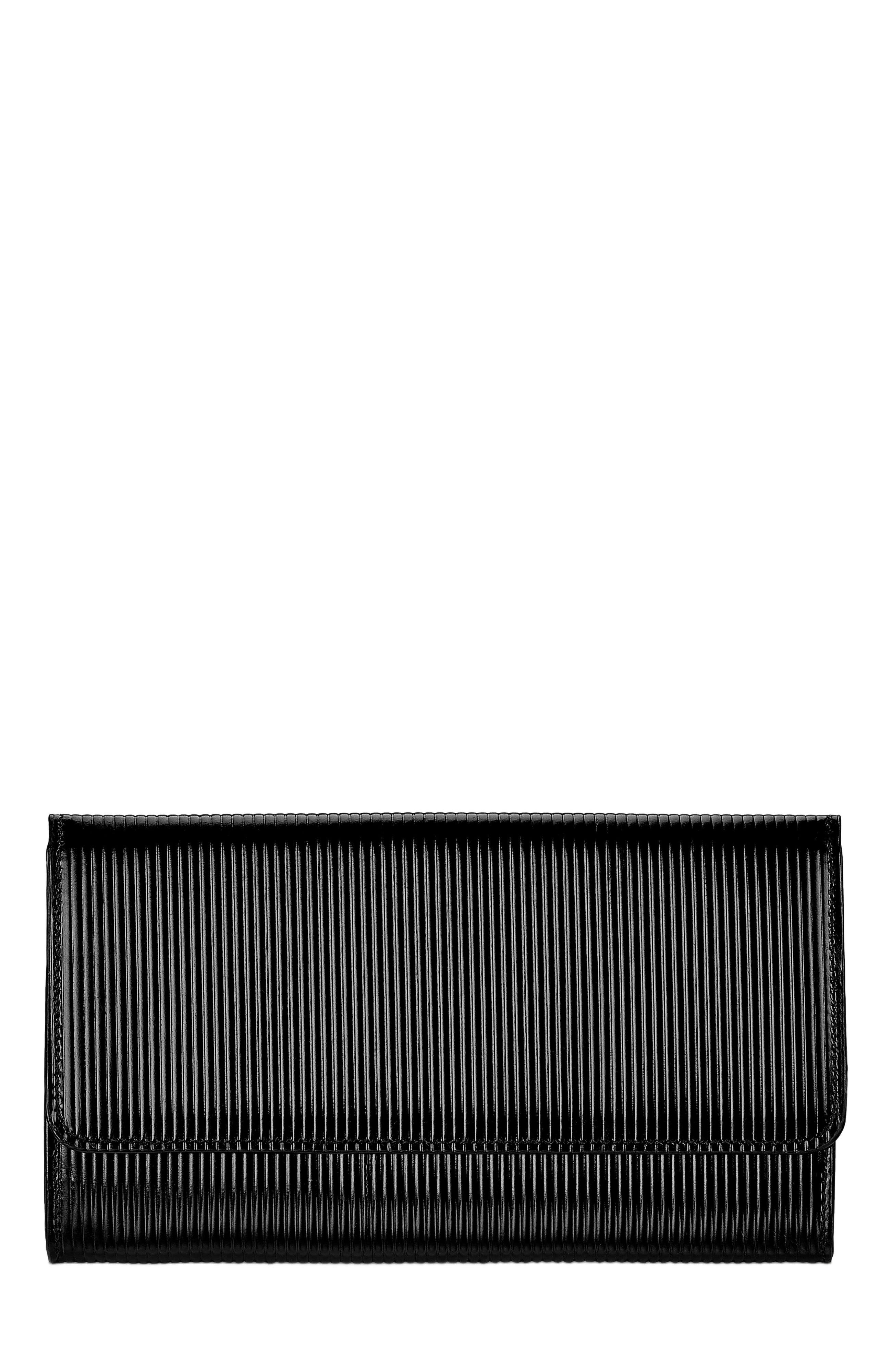 GiGi New York BIANCA CLUTCH, Main, color, Black