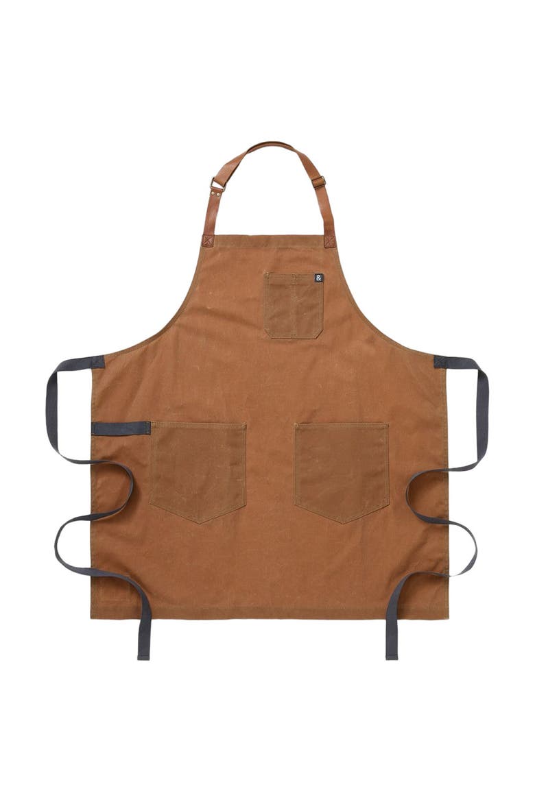 The Essential Apron - Montana Waxed Canvas, Main, color, Montana