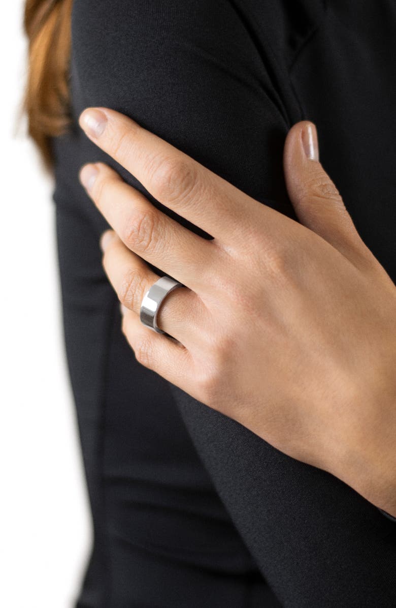 le gramme Men's Ribbon 9G Sterling Silver Band Ring, Alternate, color,