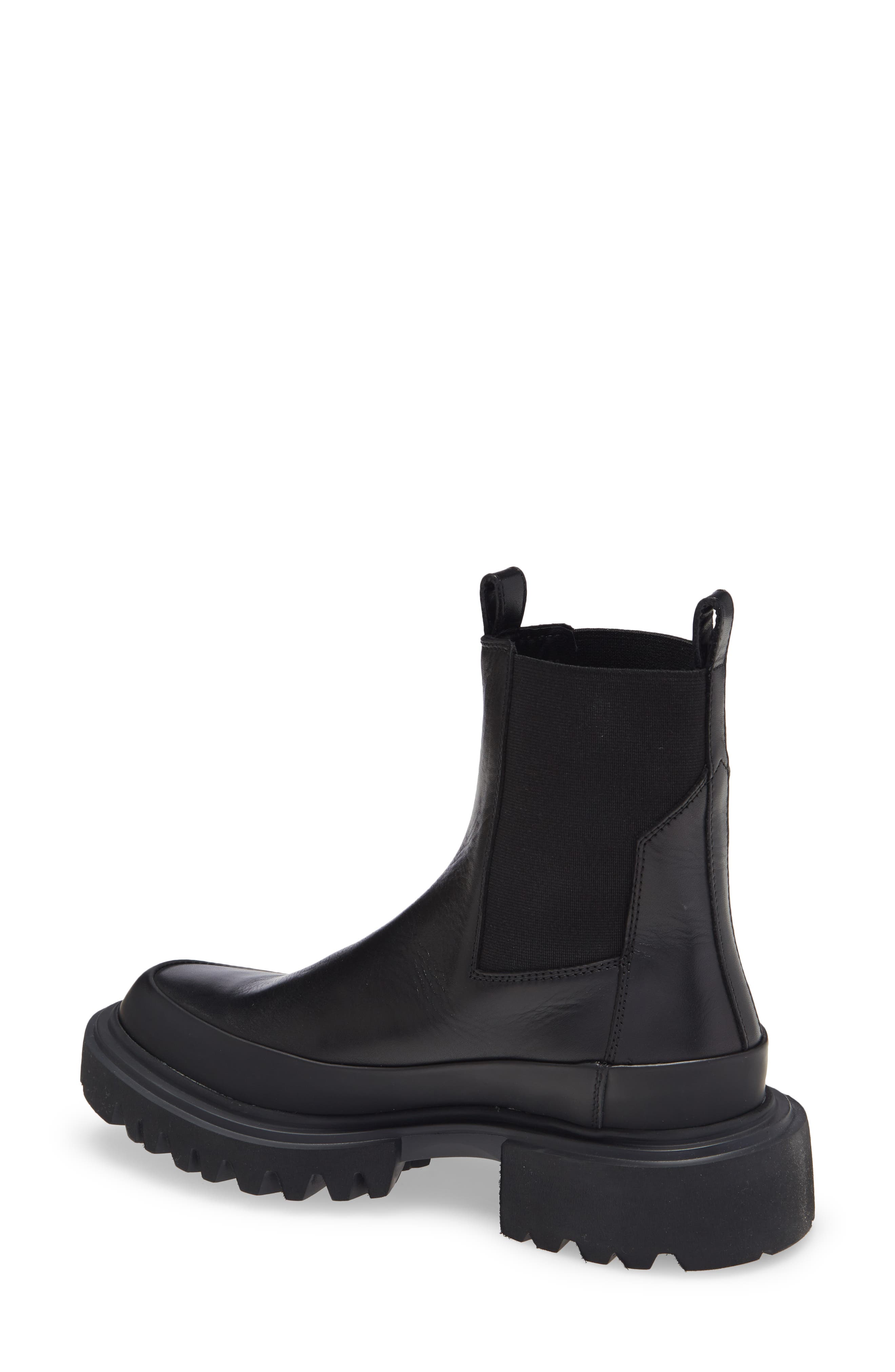 AllSaints Harlee Lug Sole Chelsea Boot, Alternate, color, 