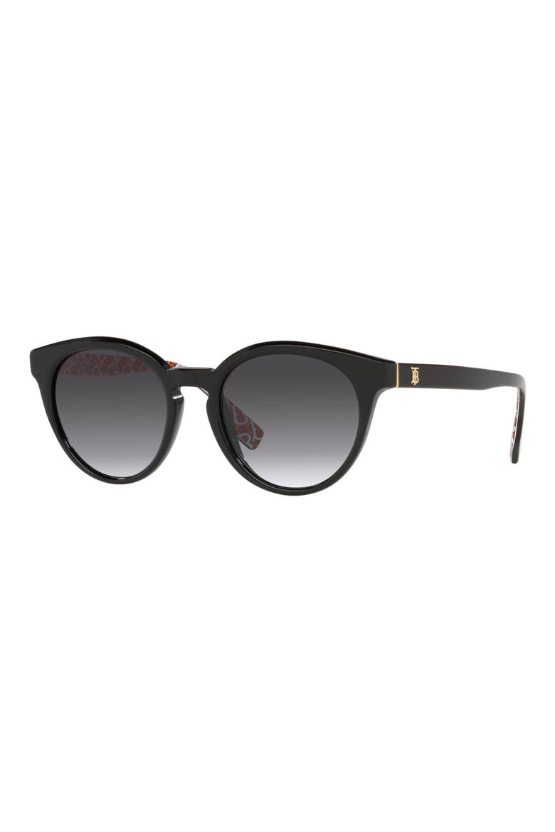 Phantos 52mm Sunglasses, Alternate, color, BLACK/ GREY GRADIENT