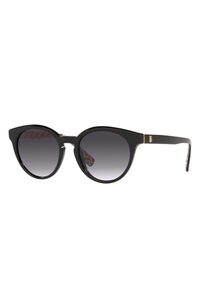 Burberry Phantos 52mm Sunglasses, Alternate, color, 
