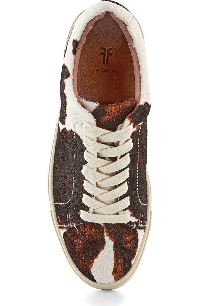 Frye Ivy Genuine Calf Hair Low Top Sneaker, Alternate, color,