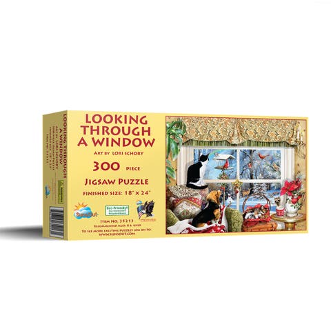 Looking Through a Window 300 piece Jigsaw Puzzle for Adults