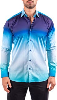 Maceoo Fibonacci Resistance Contemporary Fit Button-Up Shirt