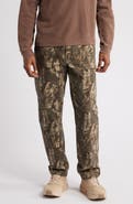 BP. Camo Relaxed Fit Stretch Canvas Workwear Pants