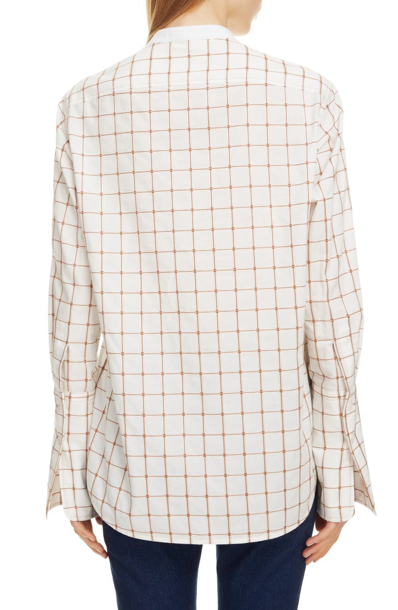 Chloé Check Jacquard Shirt, Alternate, color,