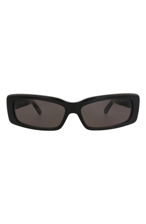 69mm Rectangular Sunglasses