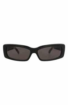 Balenciaga 69mm Rectangular Sunglasses