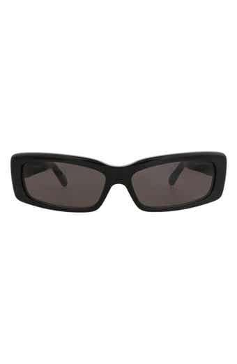 Balenciaga 69mm Rectangular Sunglasses