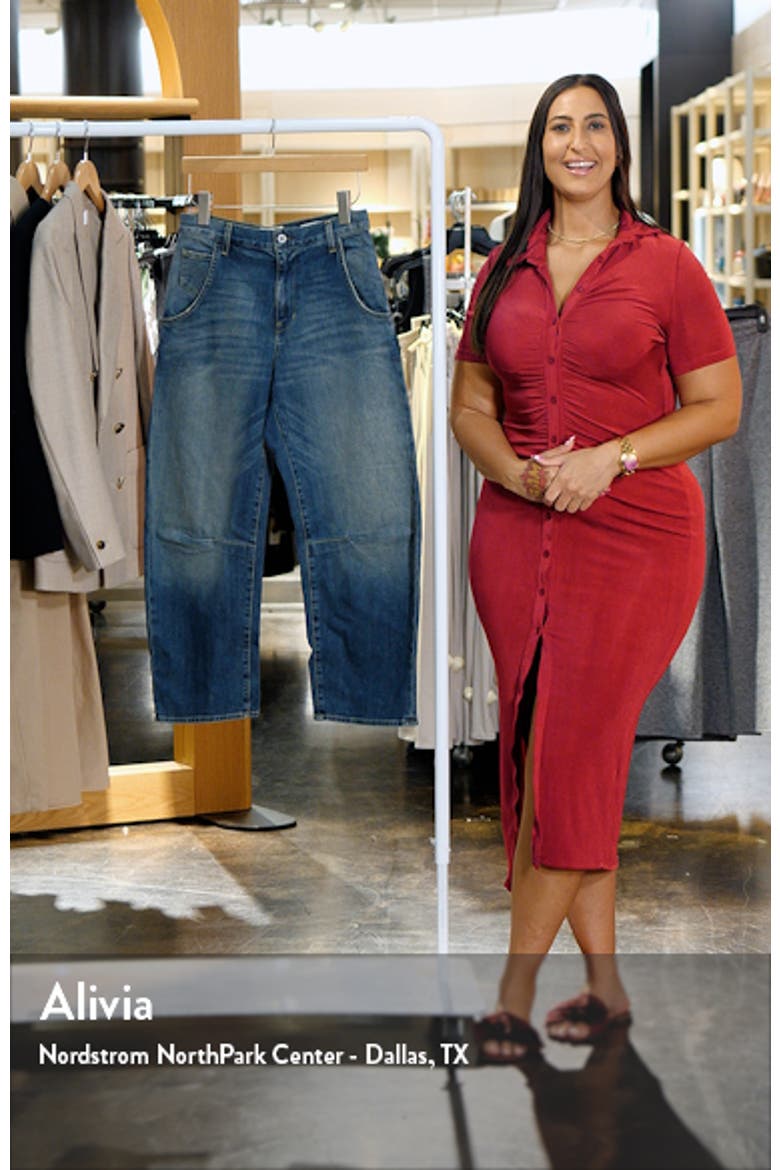 Emerson High Waist Wide Leg Jeans video